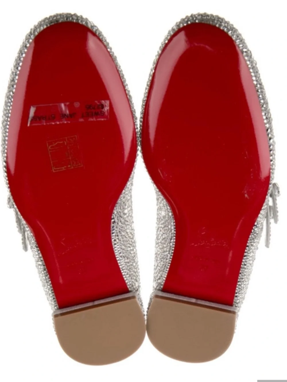 Christian Louboutin Sweet
Jane Strass Crystal Wedding
collection RETAIL 3,995 - Picture 9 of 10
